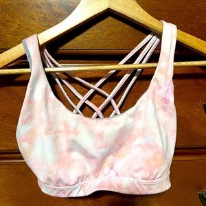 Low impact sports bra
